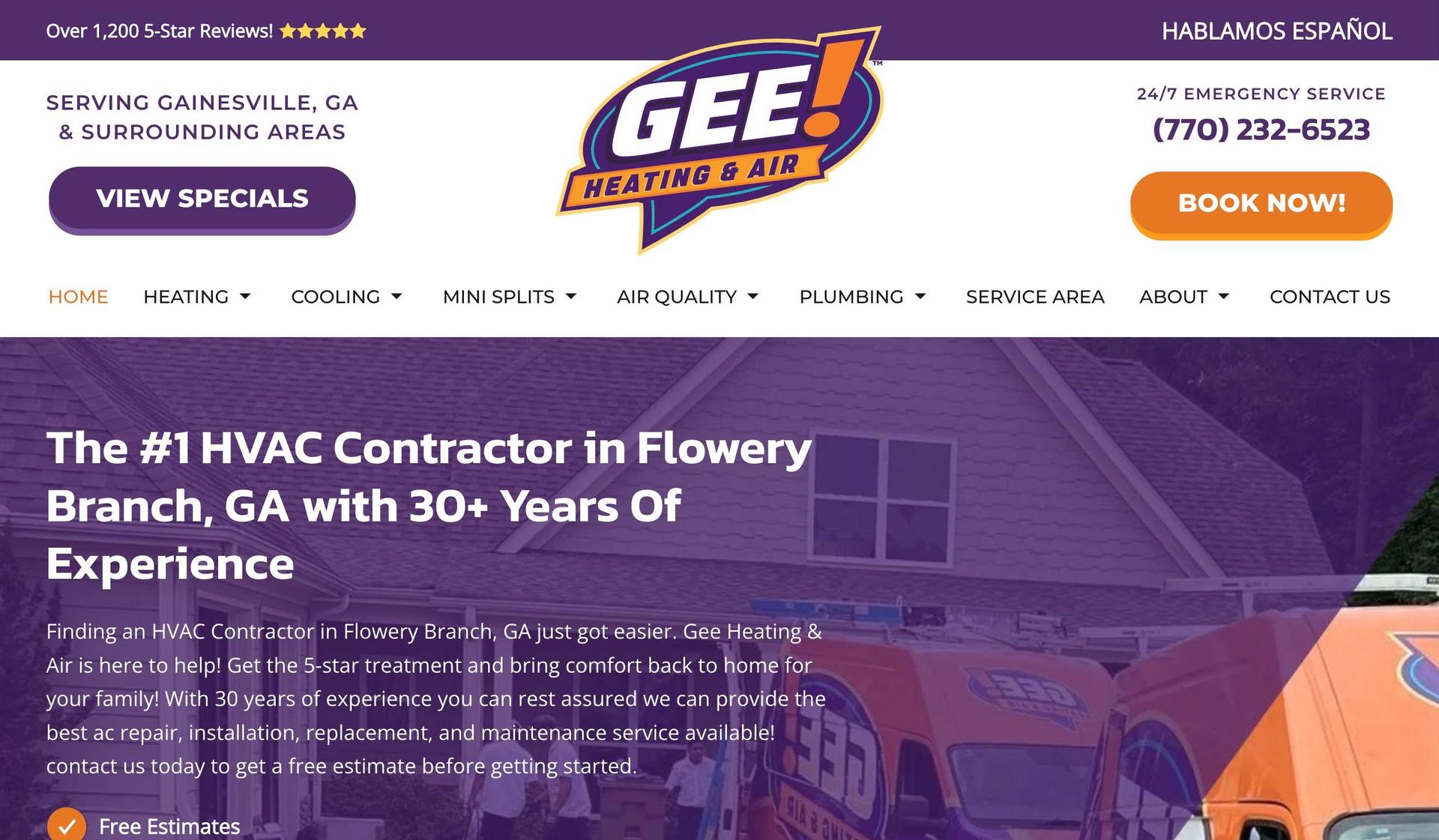 Gee HVAC-hvac websites