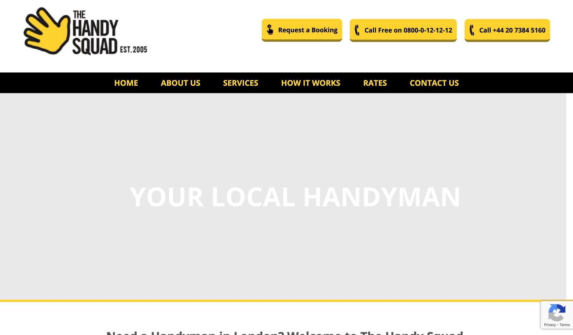 Handy Squad-yellow websites