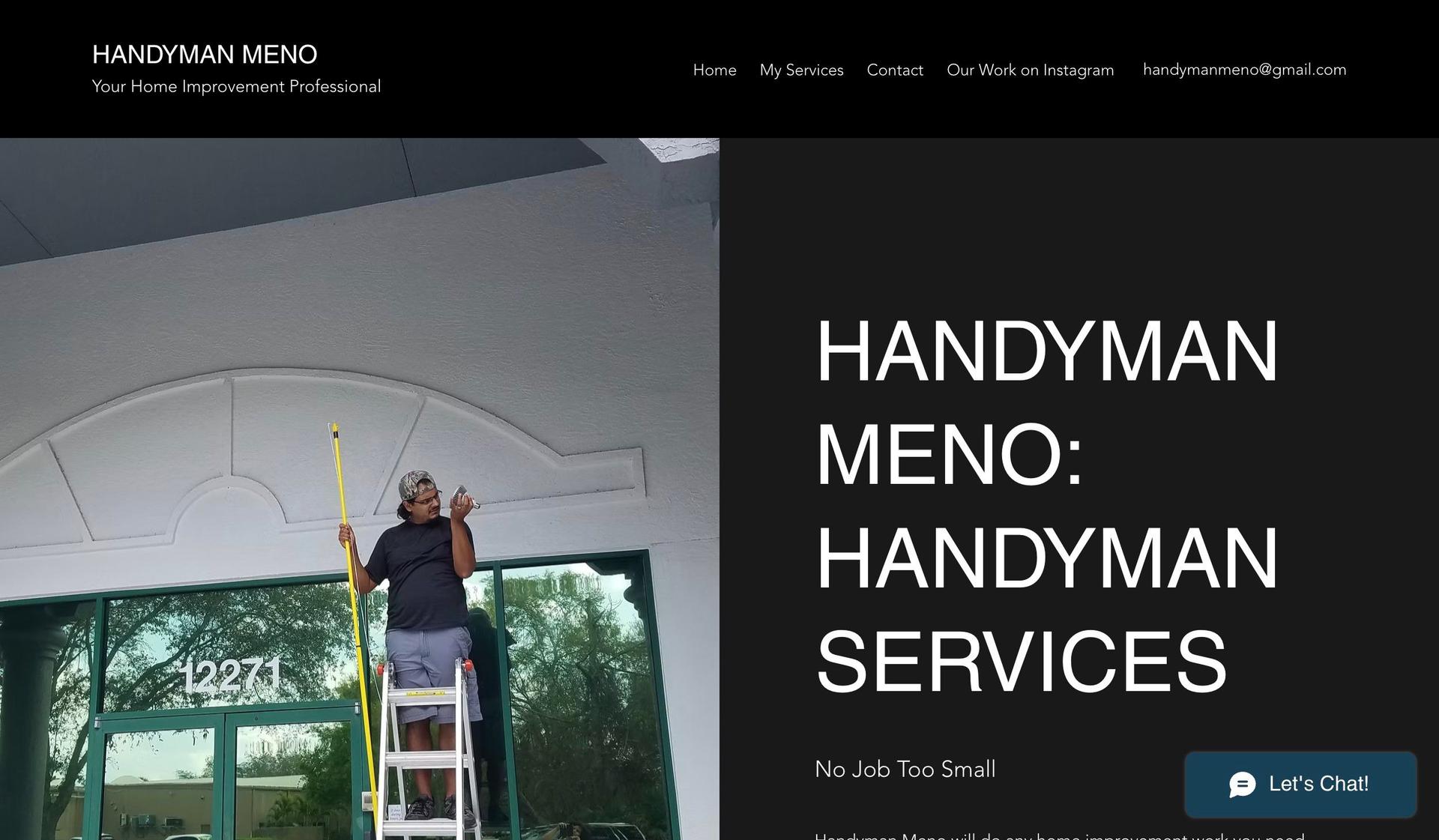 Handyman Meno-handyman websites