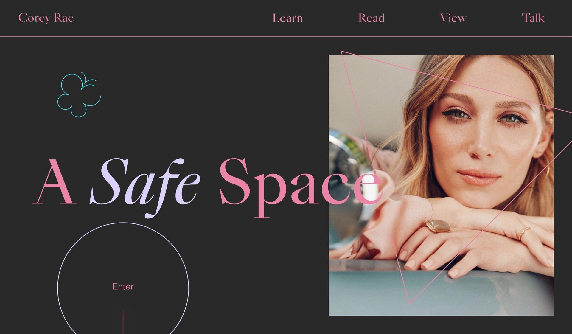 Corey Rae-influencer website examples