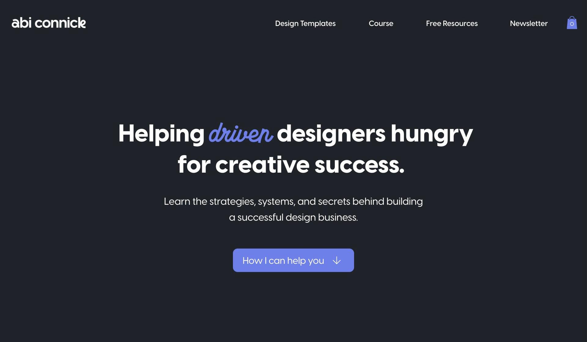 Abi Connick-influencer website examples
