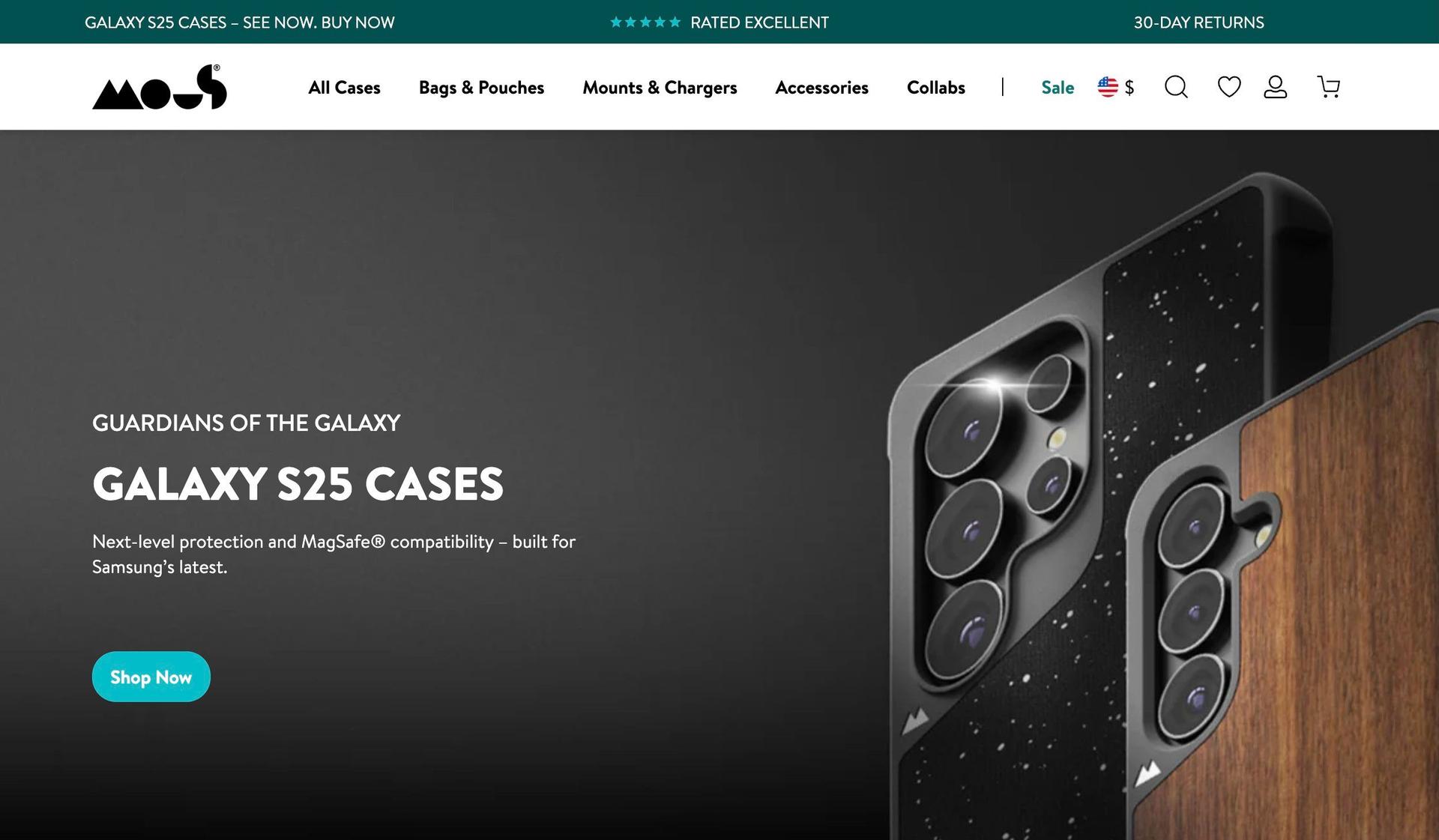 Mous-shopify dropshipping store examples