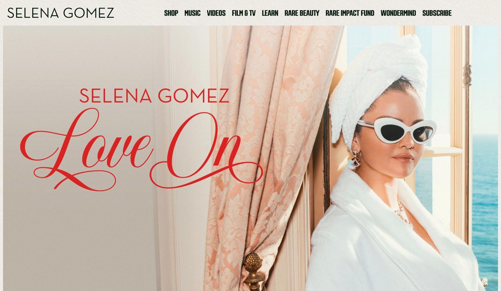 Selena Gomez-musician websites