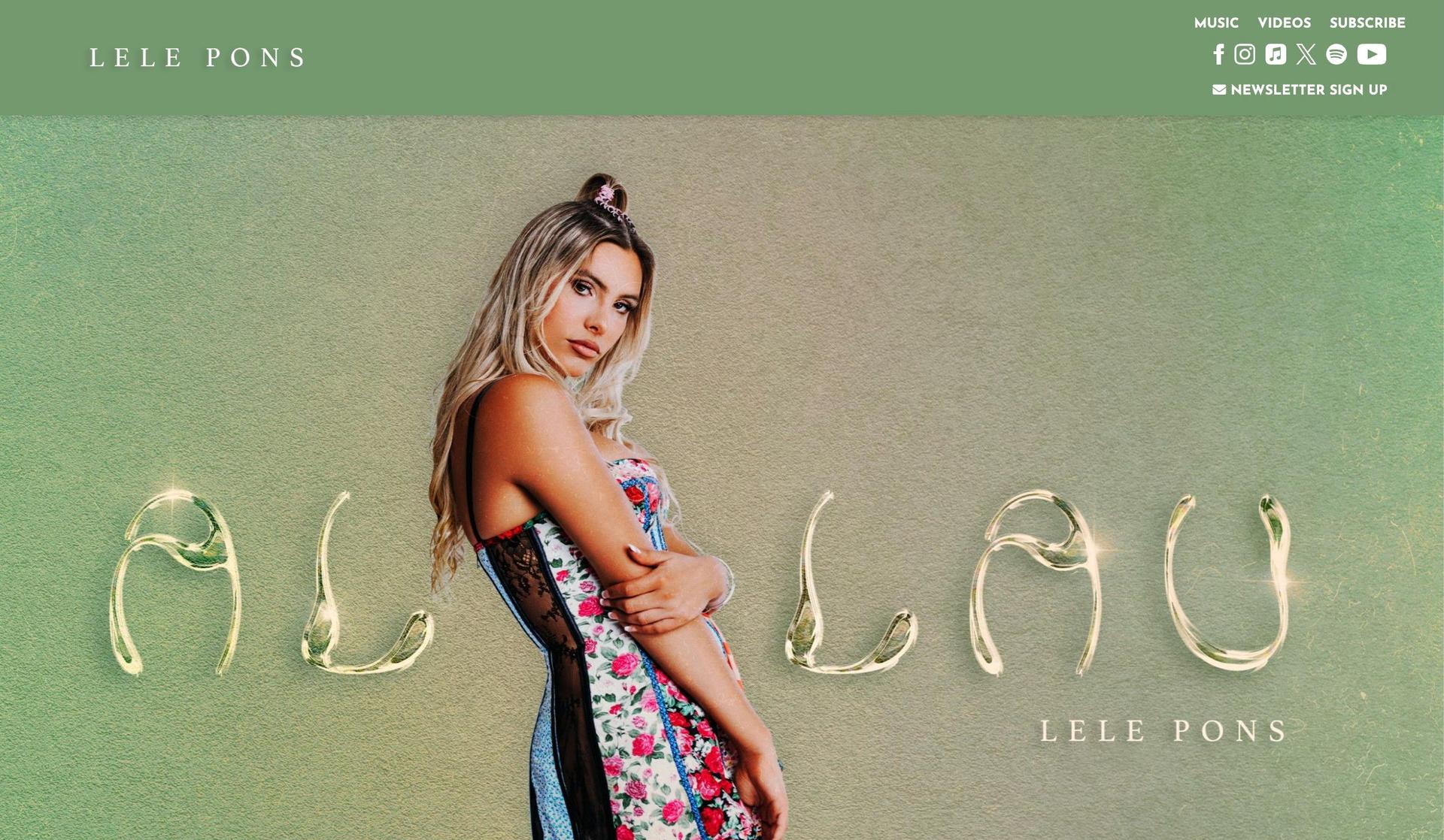 Lele Pons-influencer website examples