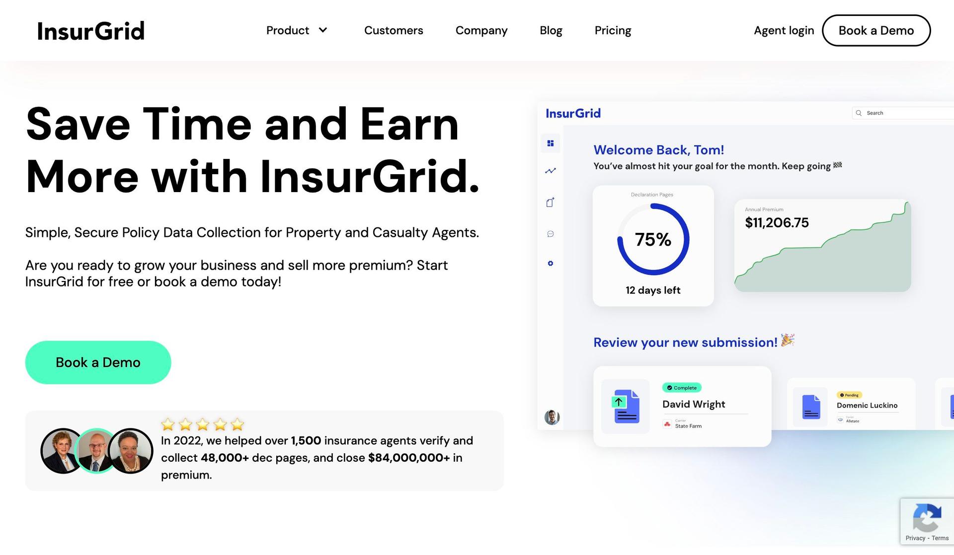 InsurGrid-insurance agent websites