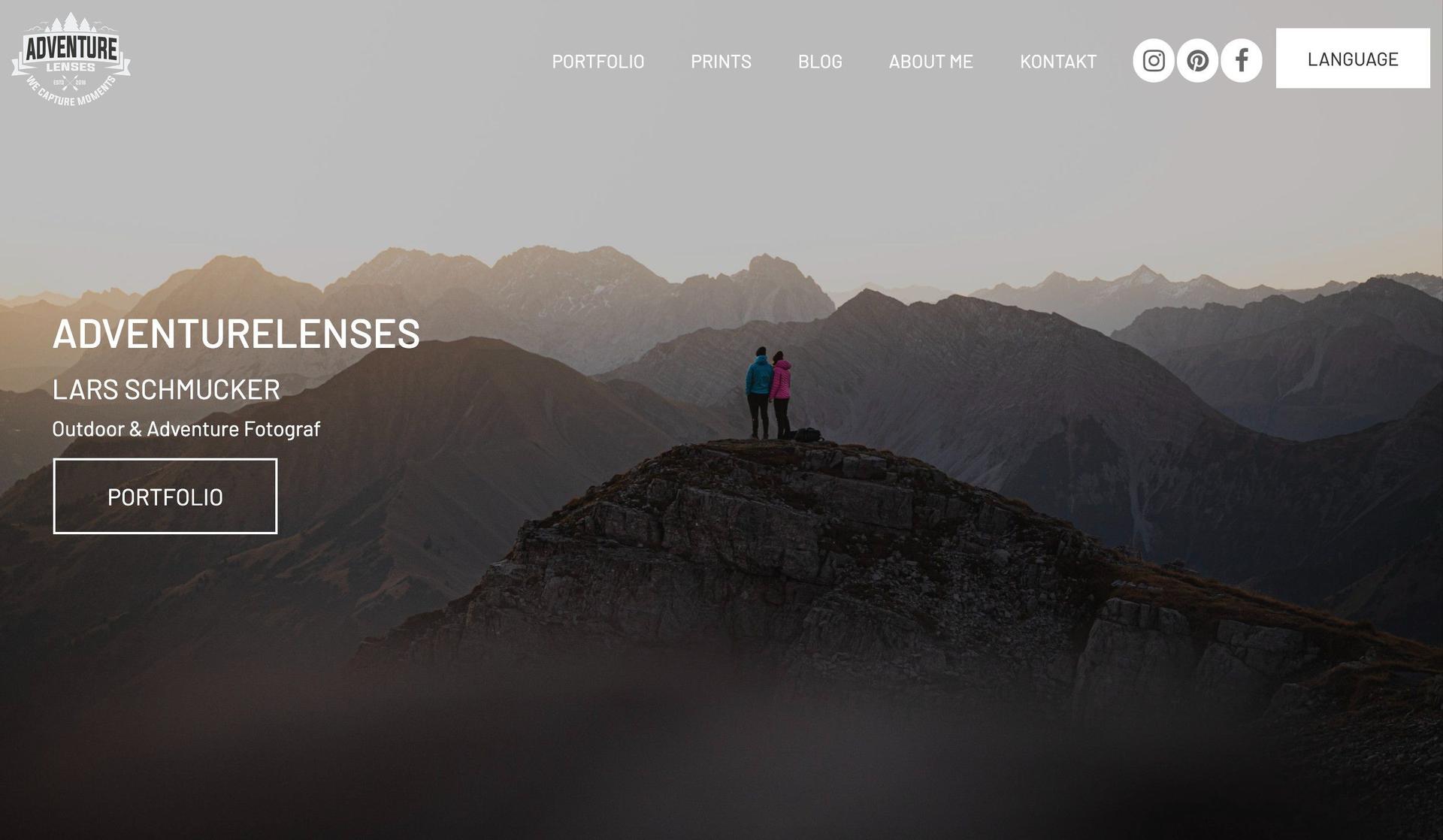 Adventure Lenses-jimdo websites