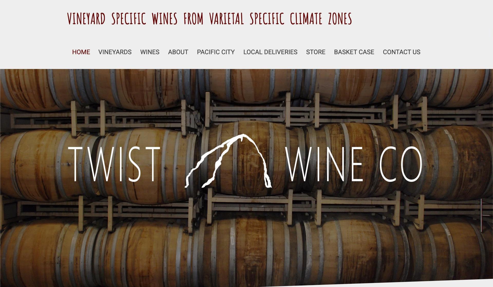 Twist Wine-jimdo websites