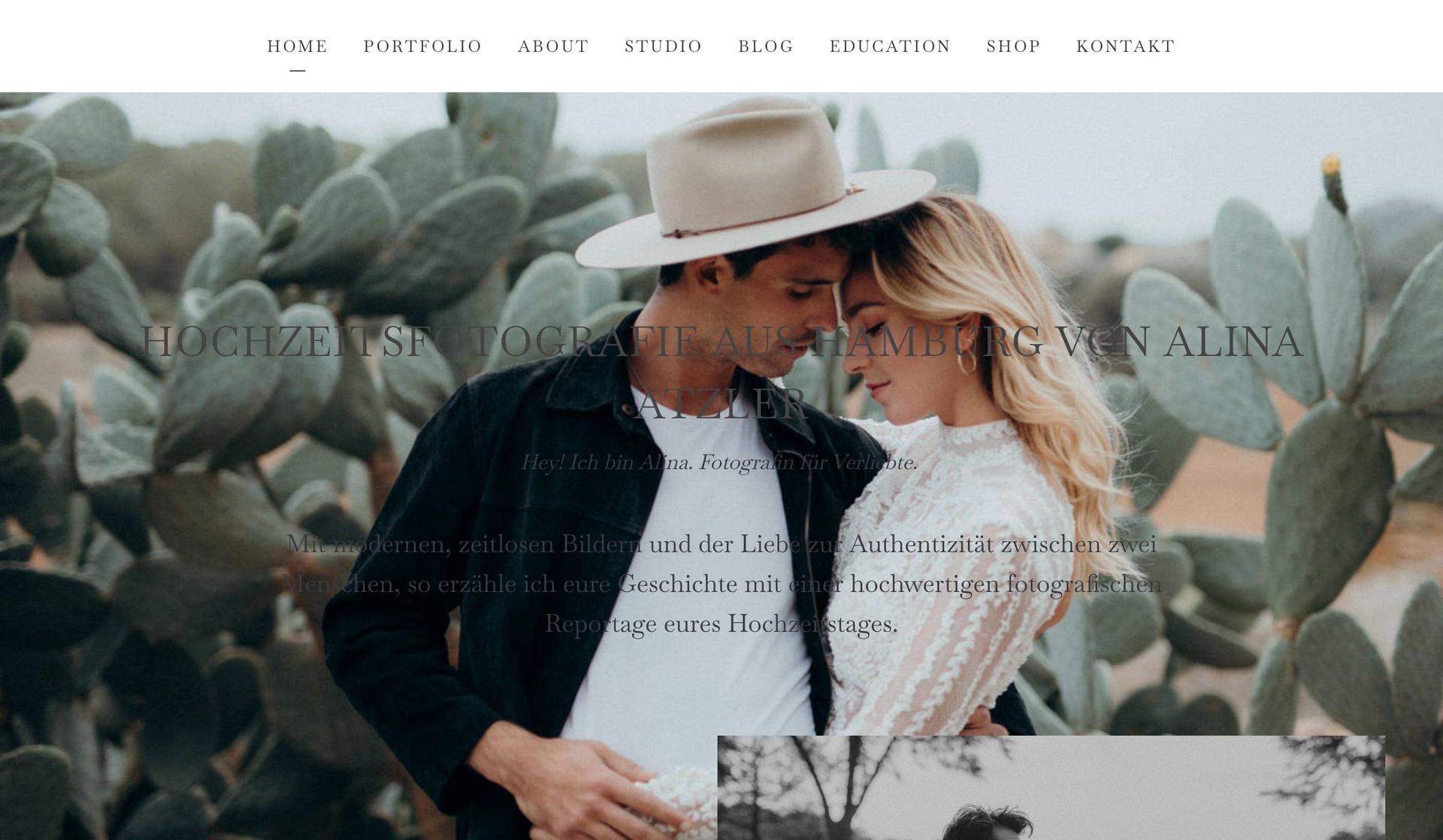 Alina Atzler-jimdo websites