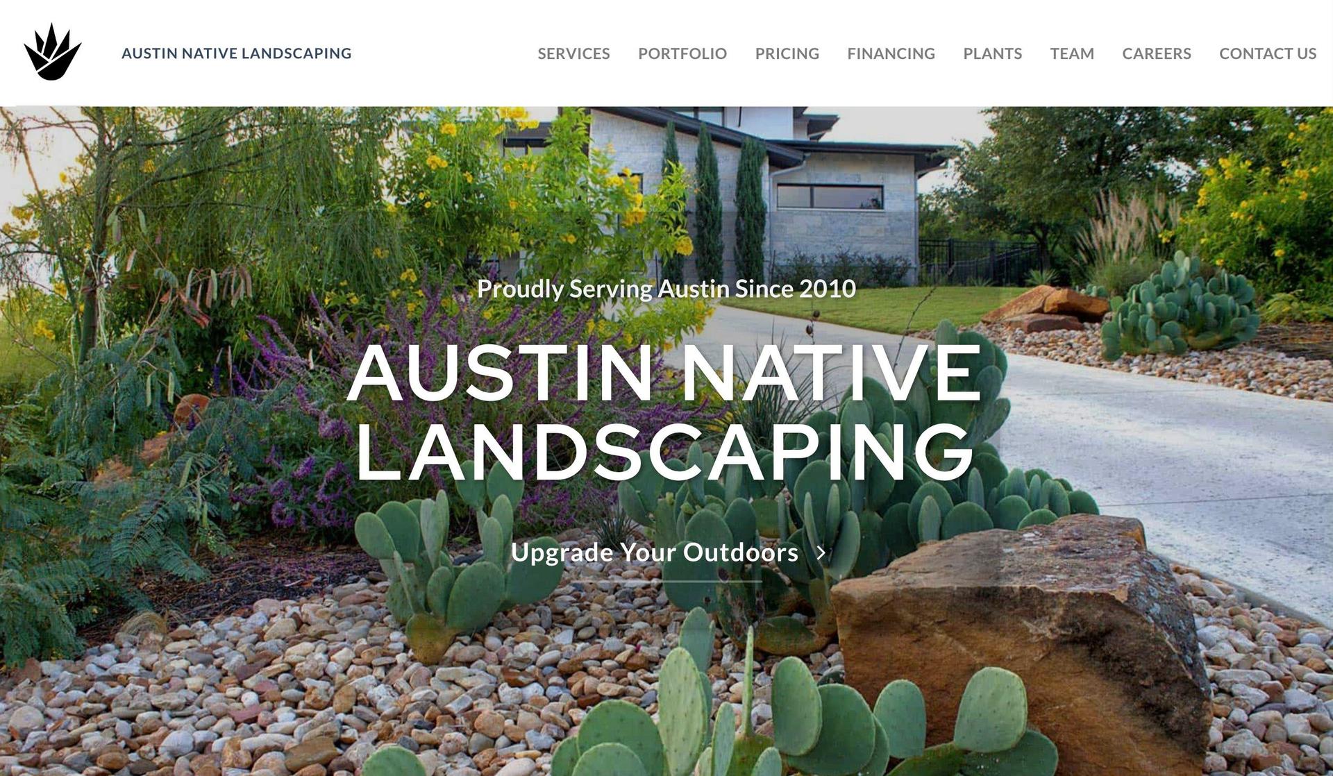 Austin Native Landscaping-landscaping websites