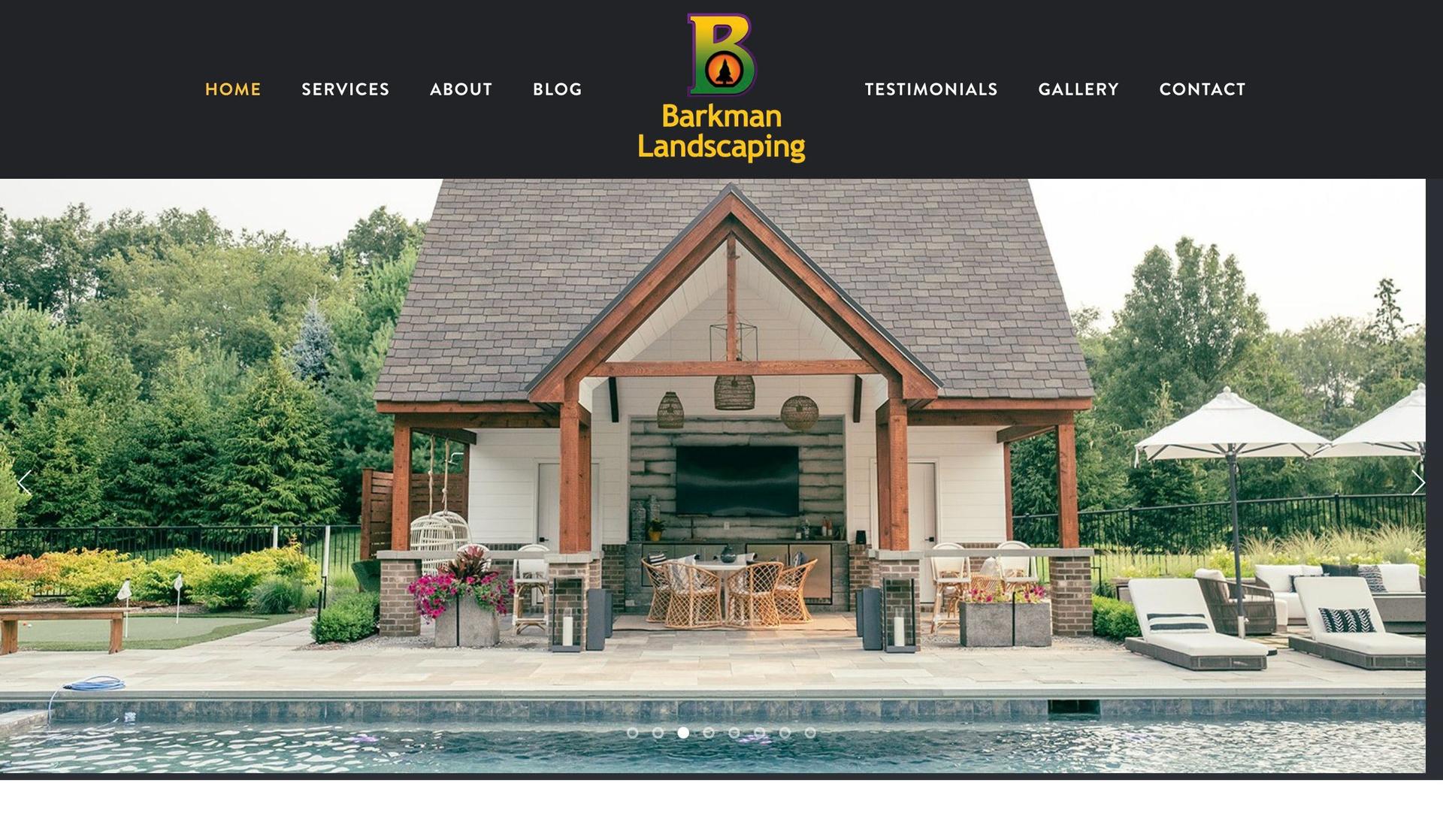 Barkman Landscaping-landscaping websites