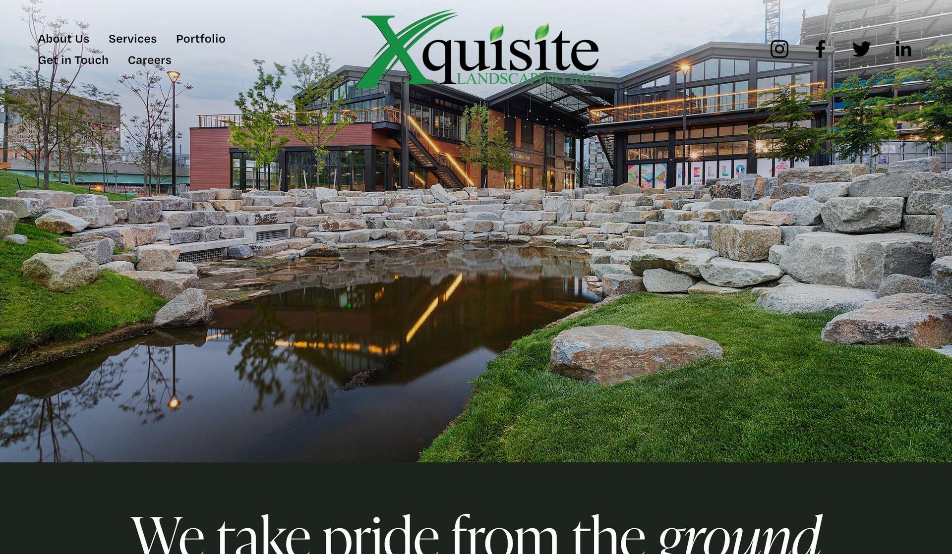 Xquisite Landscaping-landscaping websites