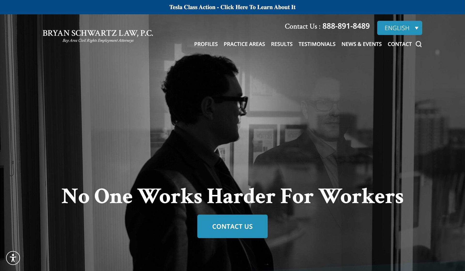 Bryan Schwartz Law-law firm websites