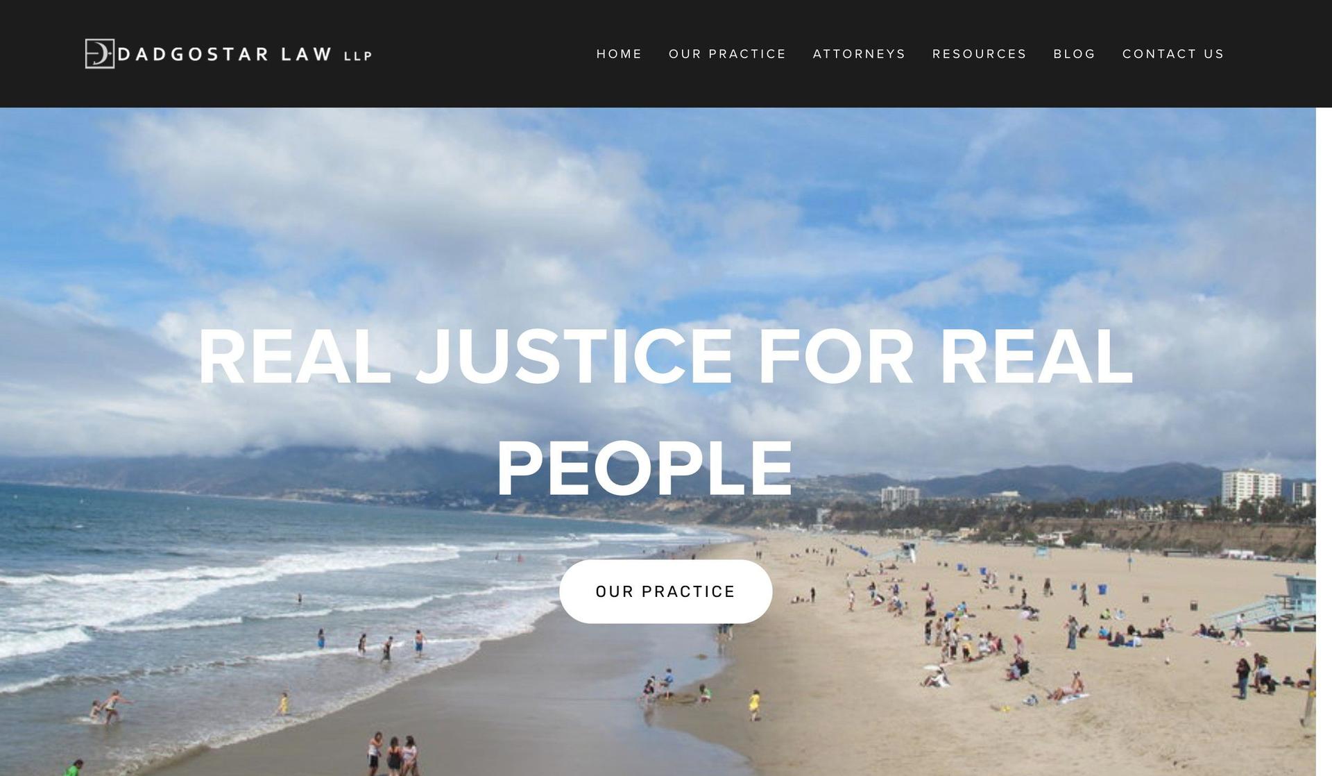 Dadgostar Law-law firm websites