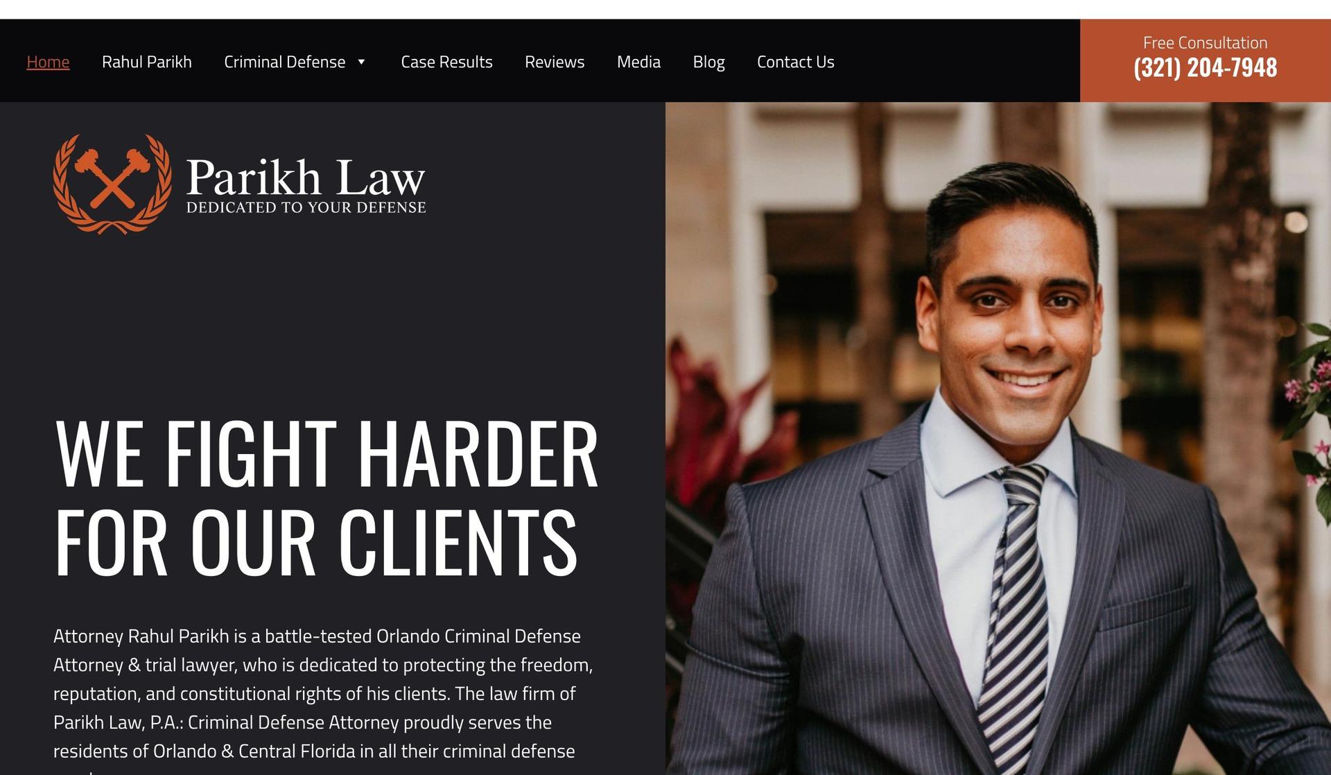 The Florida Trial Lawyer-solo law firm websites