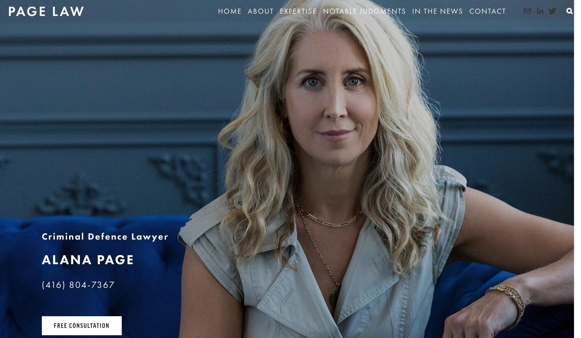 Page Law-solo law firm websites