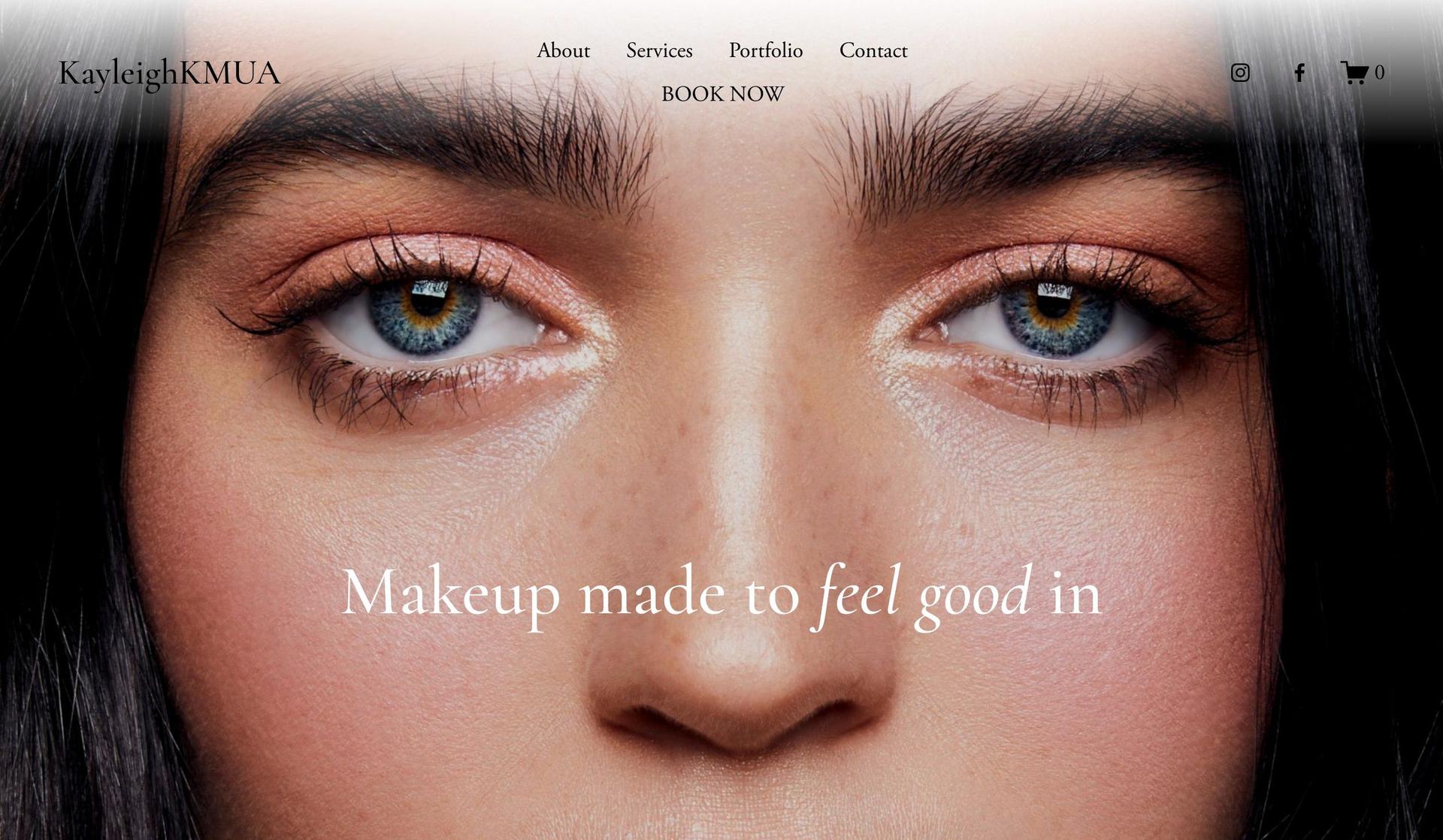 Kayleigh K MUA-makeup artist websites