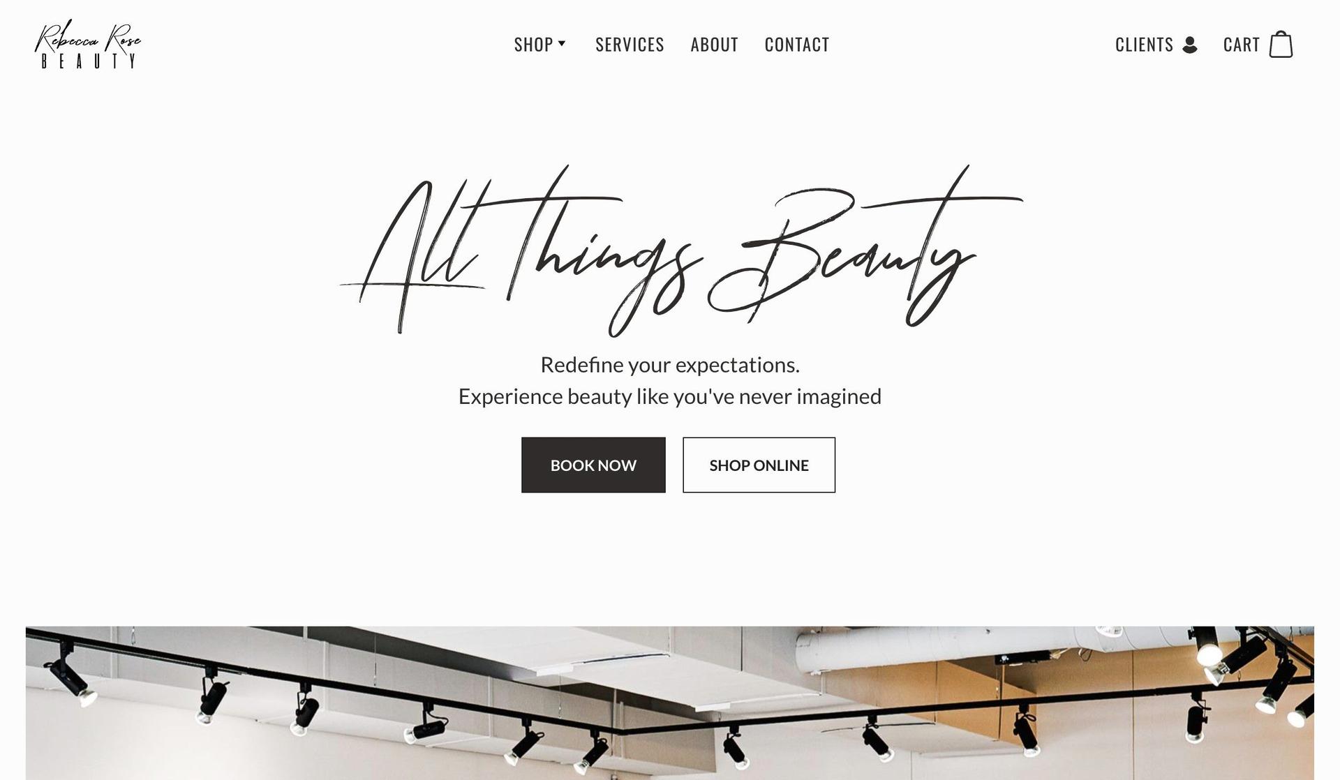 Rebecca Rose Beauty-makeup artist websites