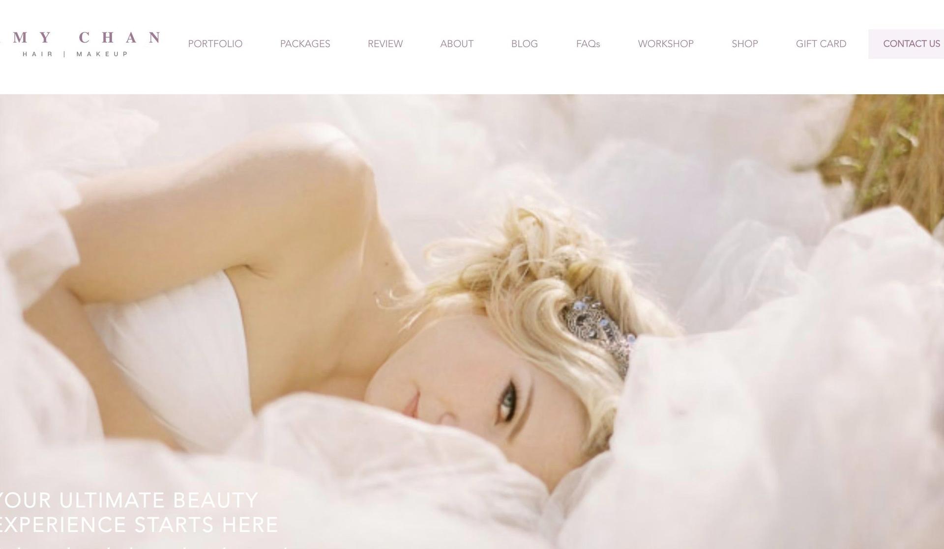 Amy Chan-makeup artist websites