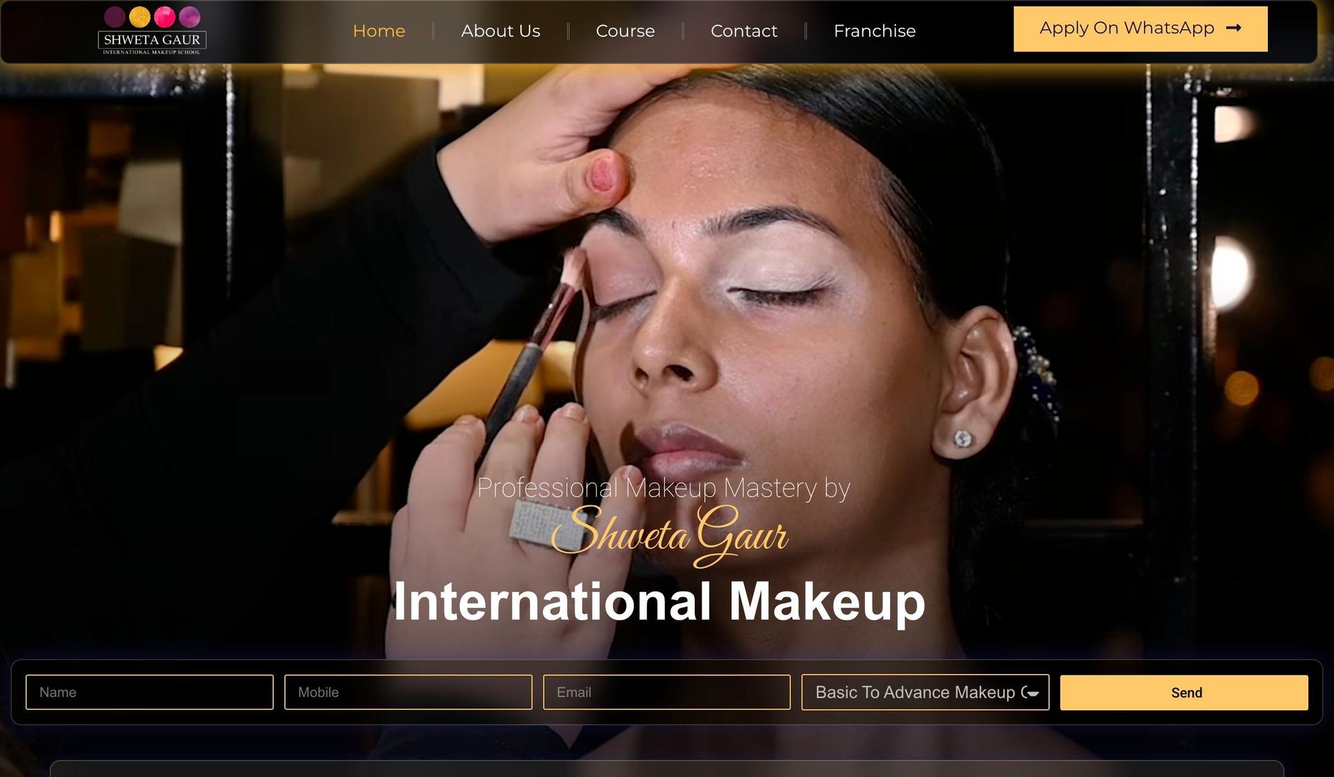 Shweta Gaur Makeup Artist-makeup artist websites