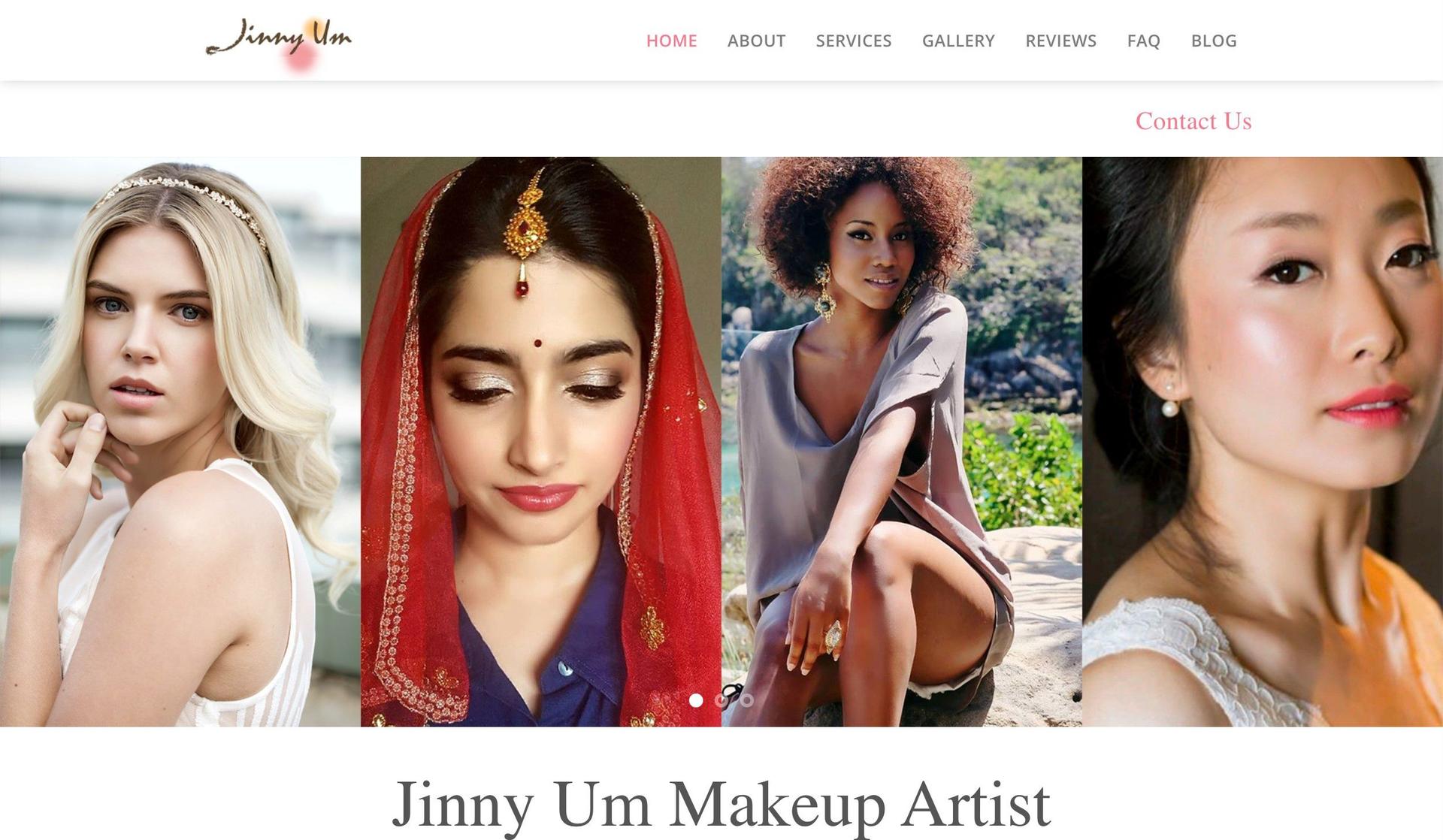 Jinny Makeup-makeup artist websites