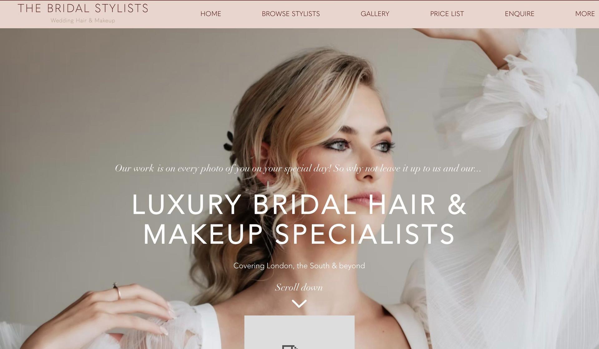 The Bridal Stylists-makeup artist websites