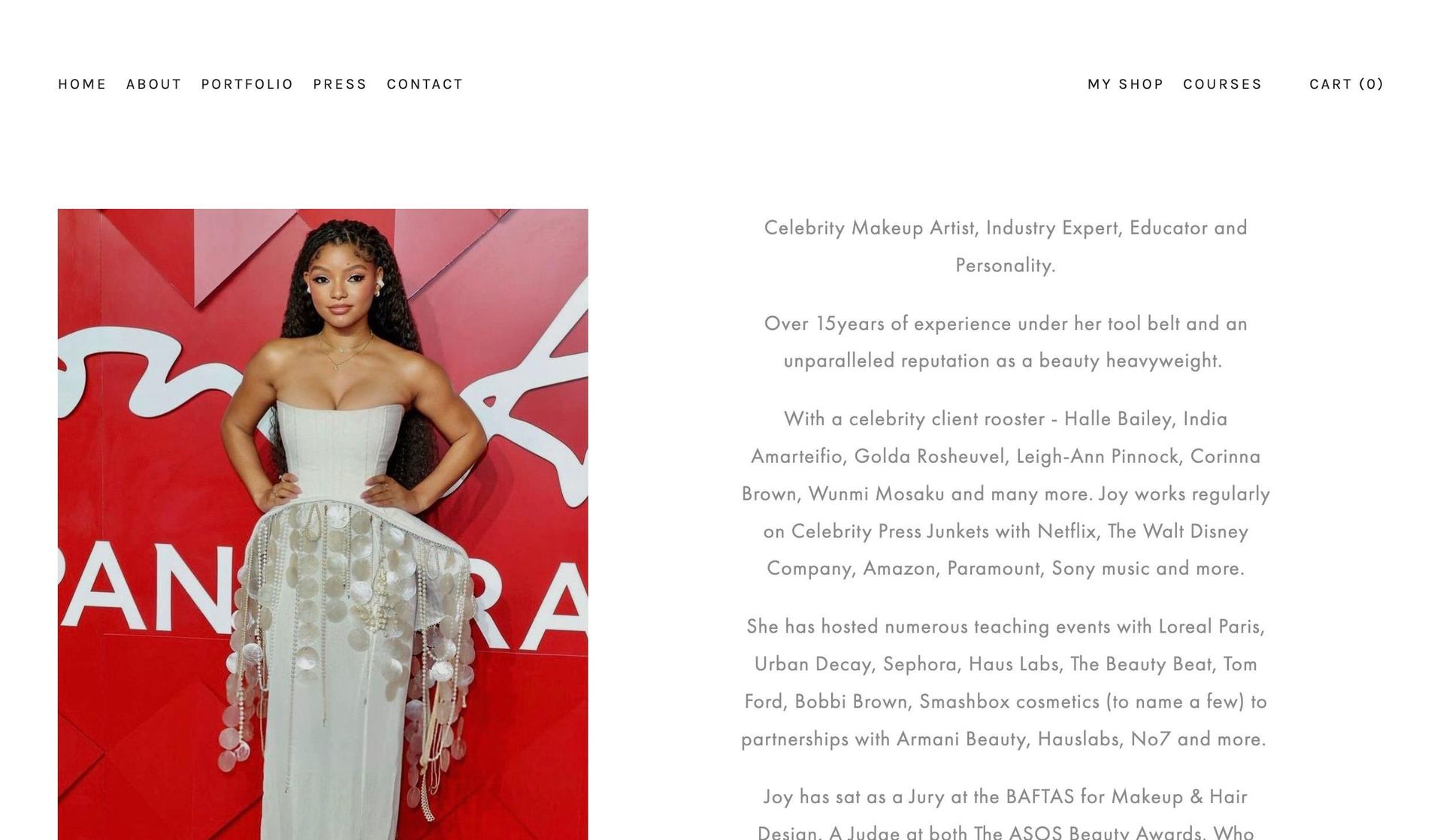 Joya Denuga-makeup artist websites