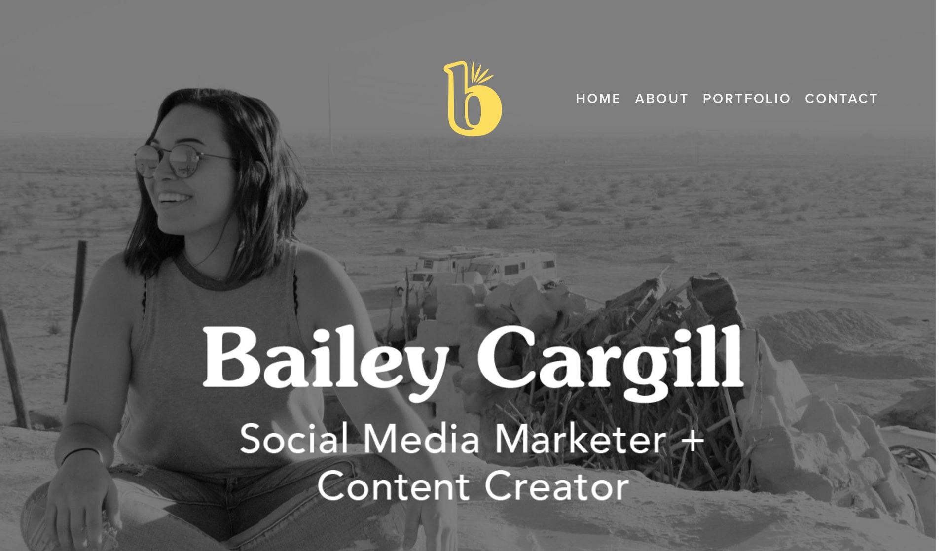 Bailey Cargill-marketing portfolios