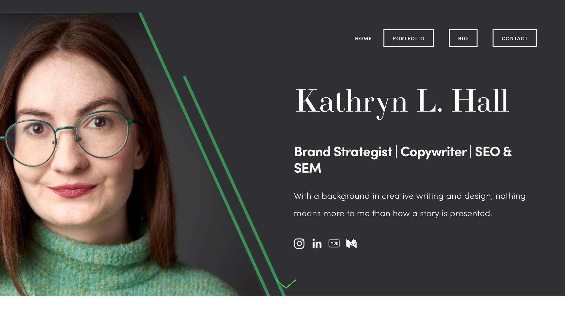 Kathryn L Hall-marketing portfolios