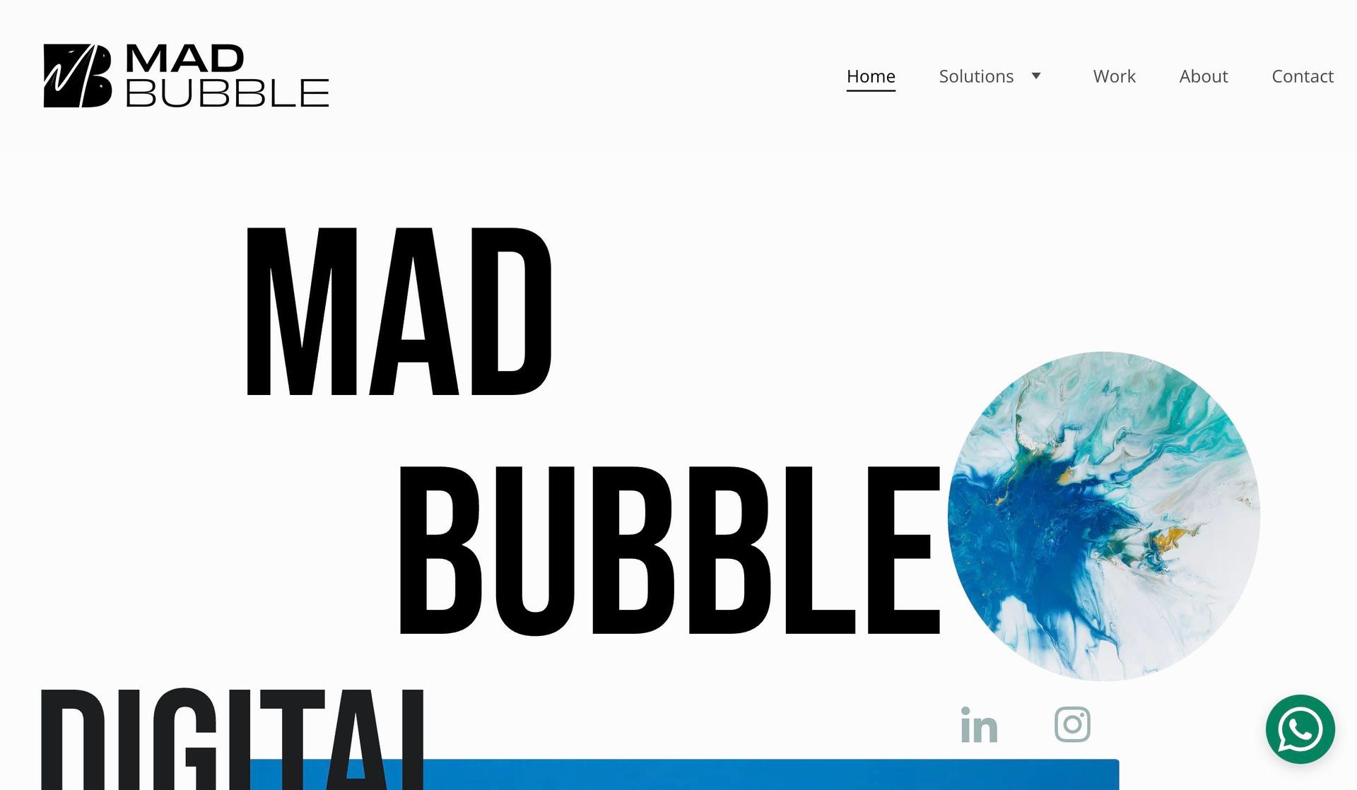 Mad Bubble-marketing portfolios