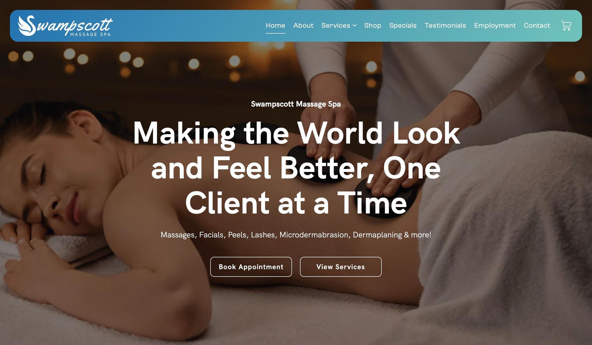 Swampscott Massage Spa-massage therapist websites