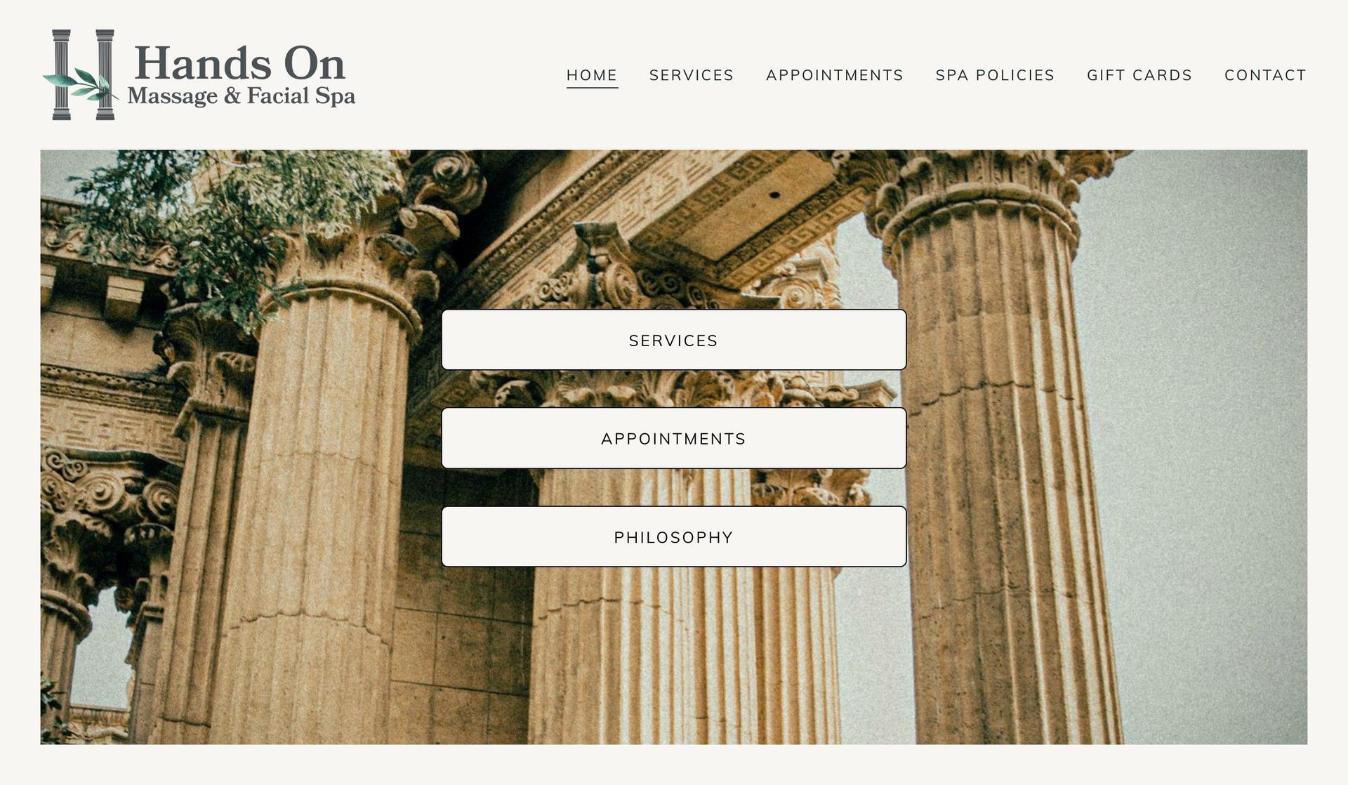 Hands On Spa Maplewood-massage therapist websites