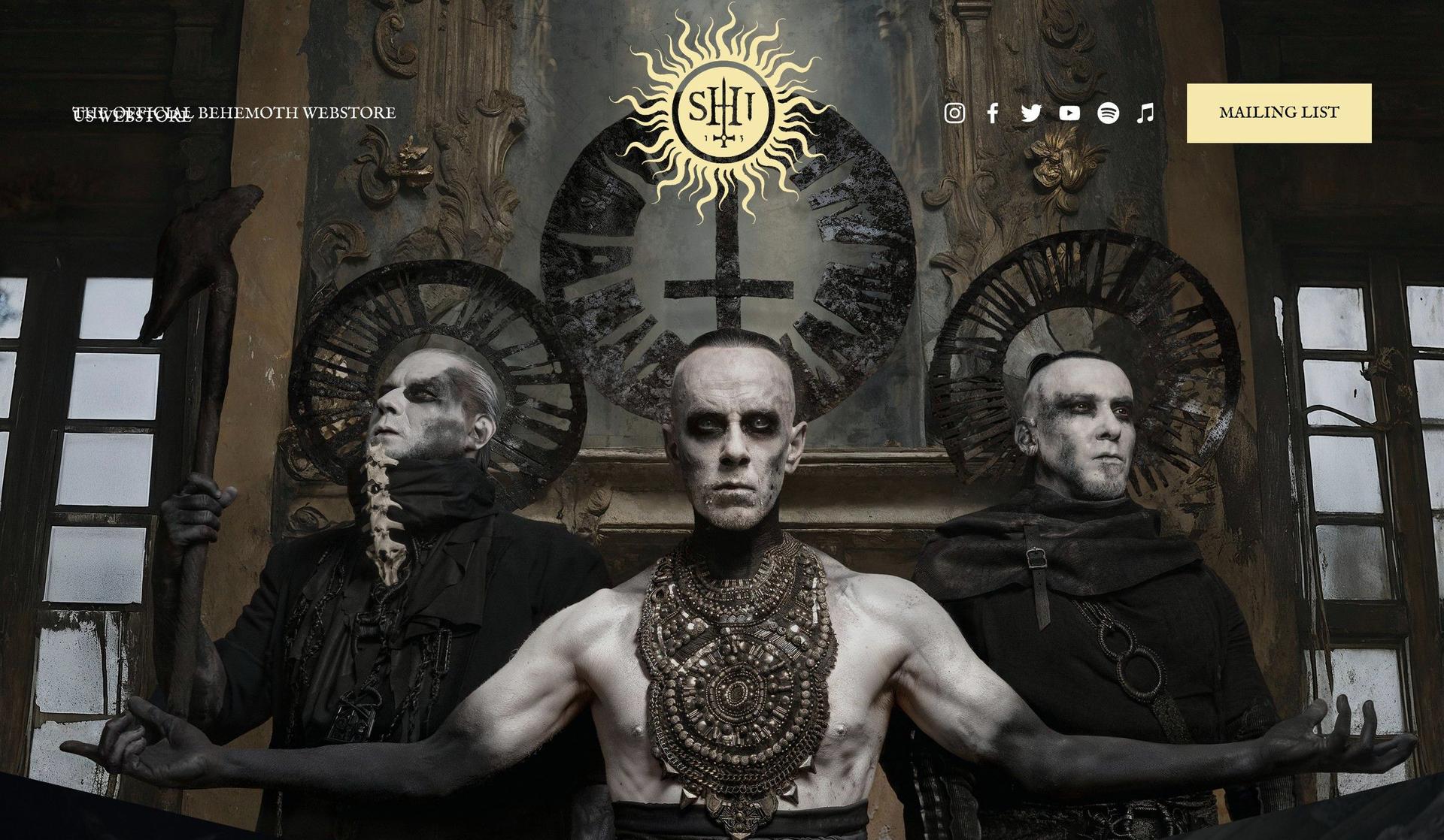 Behemoth-musician websites