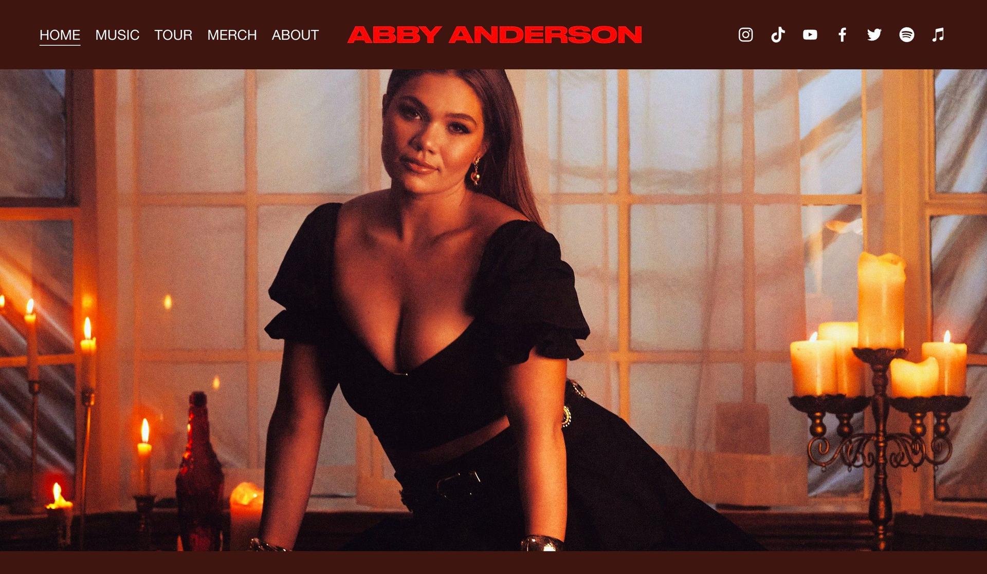 Abby Anderson-musician websites