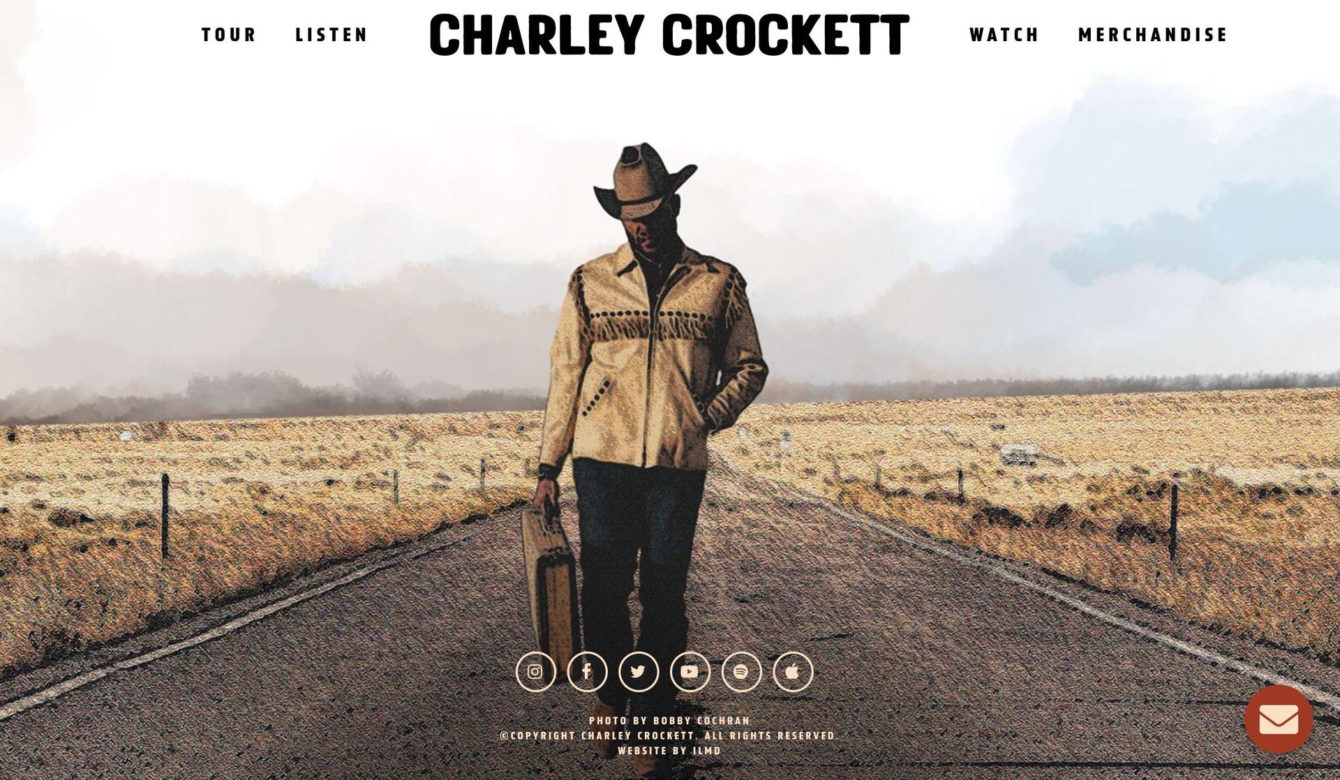 Charley Crockett-singer websites