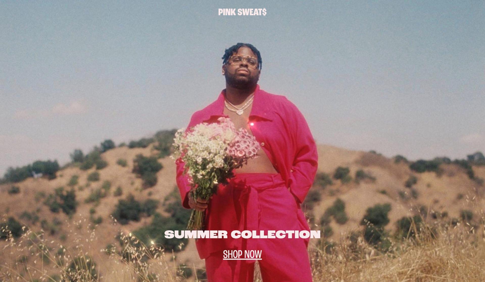 Pink Sweats-musician websites