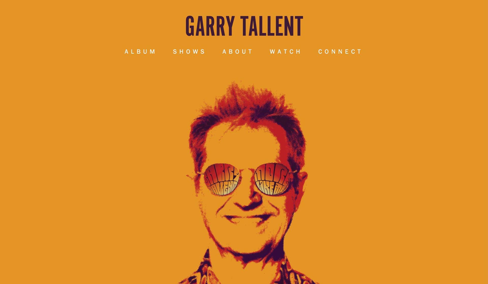 Garry Tallent-singer websites