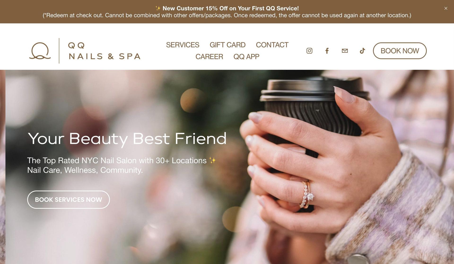 QQ Nail Spa-nail salon websites