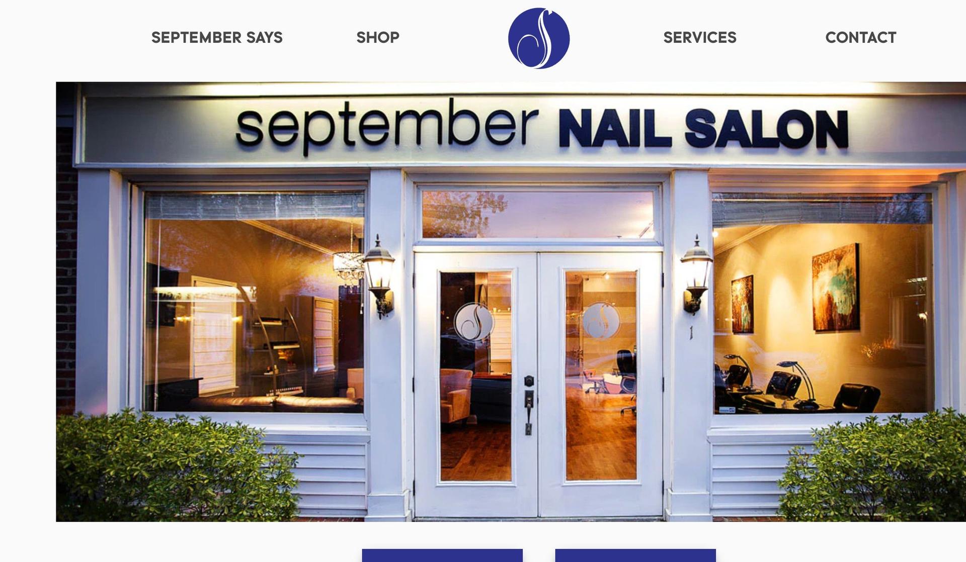 September Nail Salon-nail salon websites