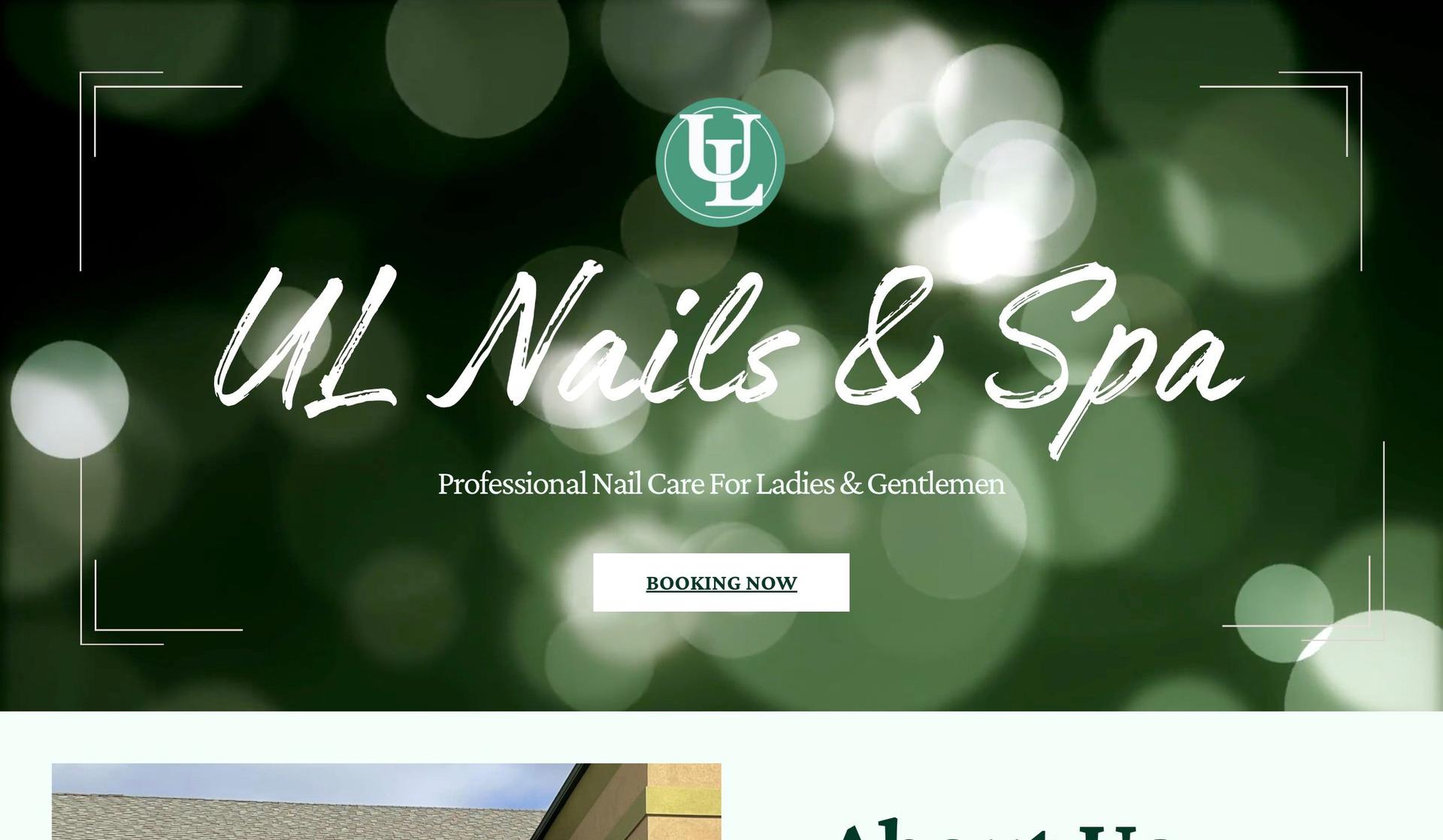UL Nails Spa-nail salon websites