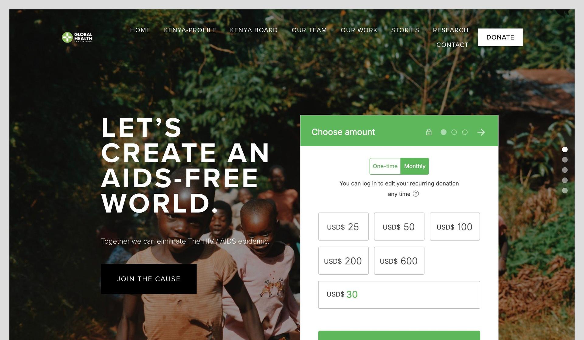 Global Health Innovations-advocacy websites