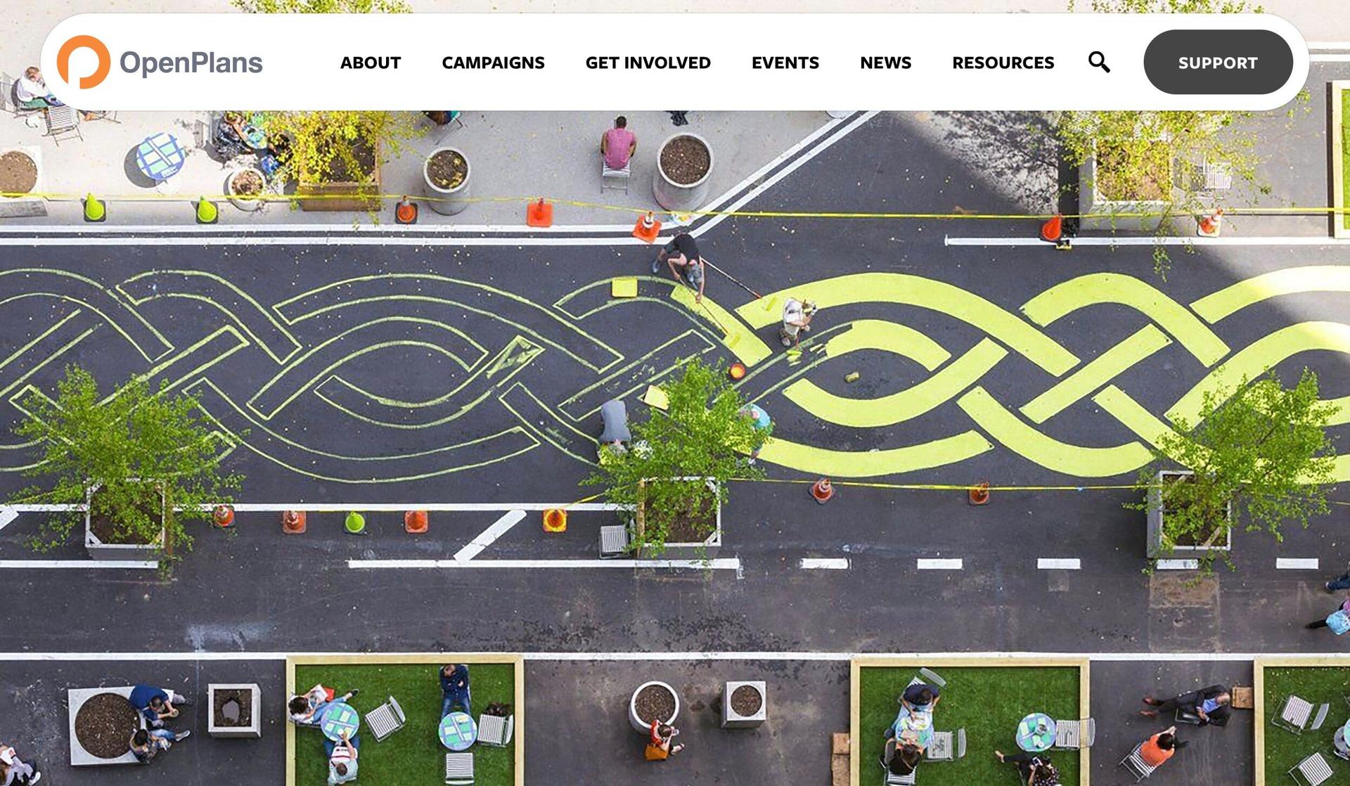 Open Plans-nonprofit websites