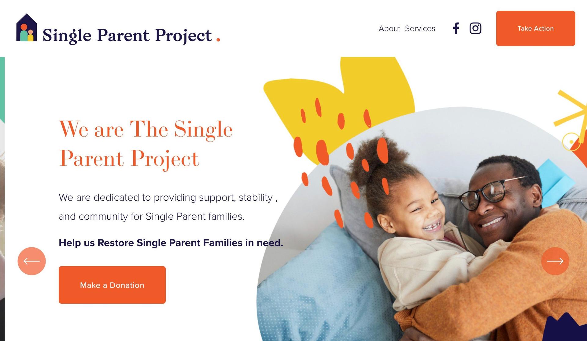 Single Parent Project-advocacy websites
