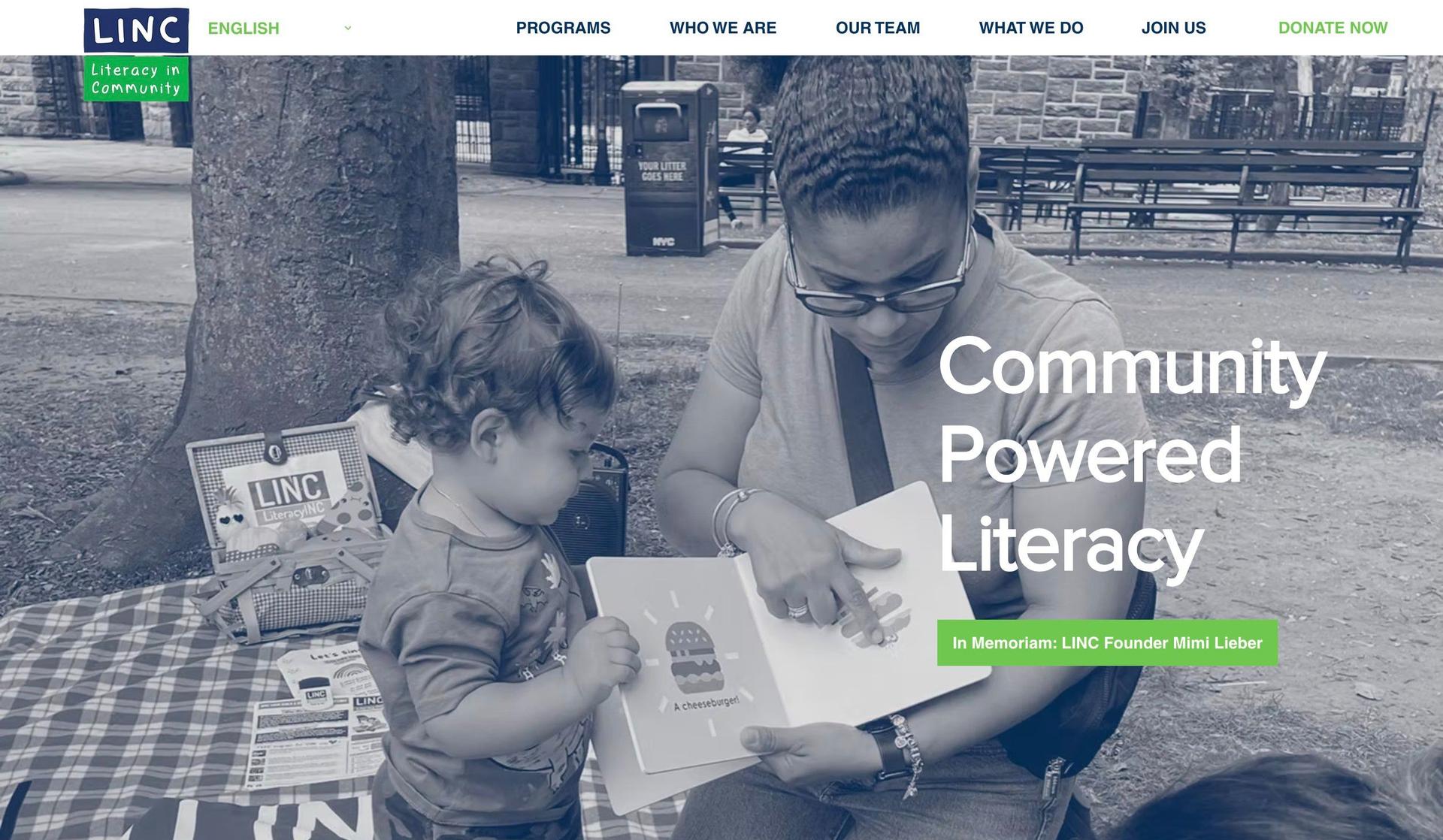 LINC NYC-nonprofit websites