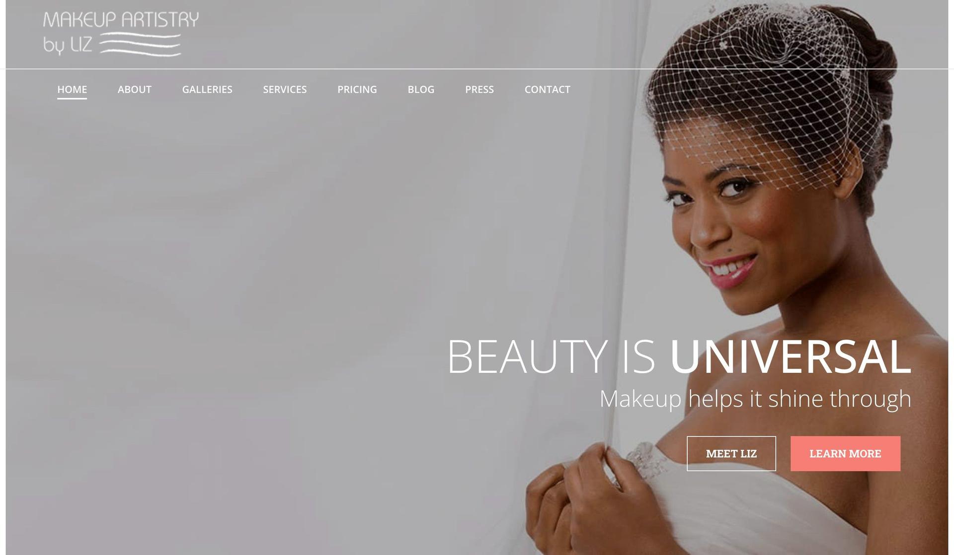 Bridal by Liz-makeup artist websites