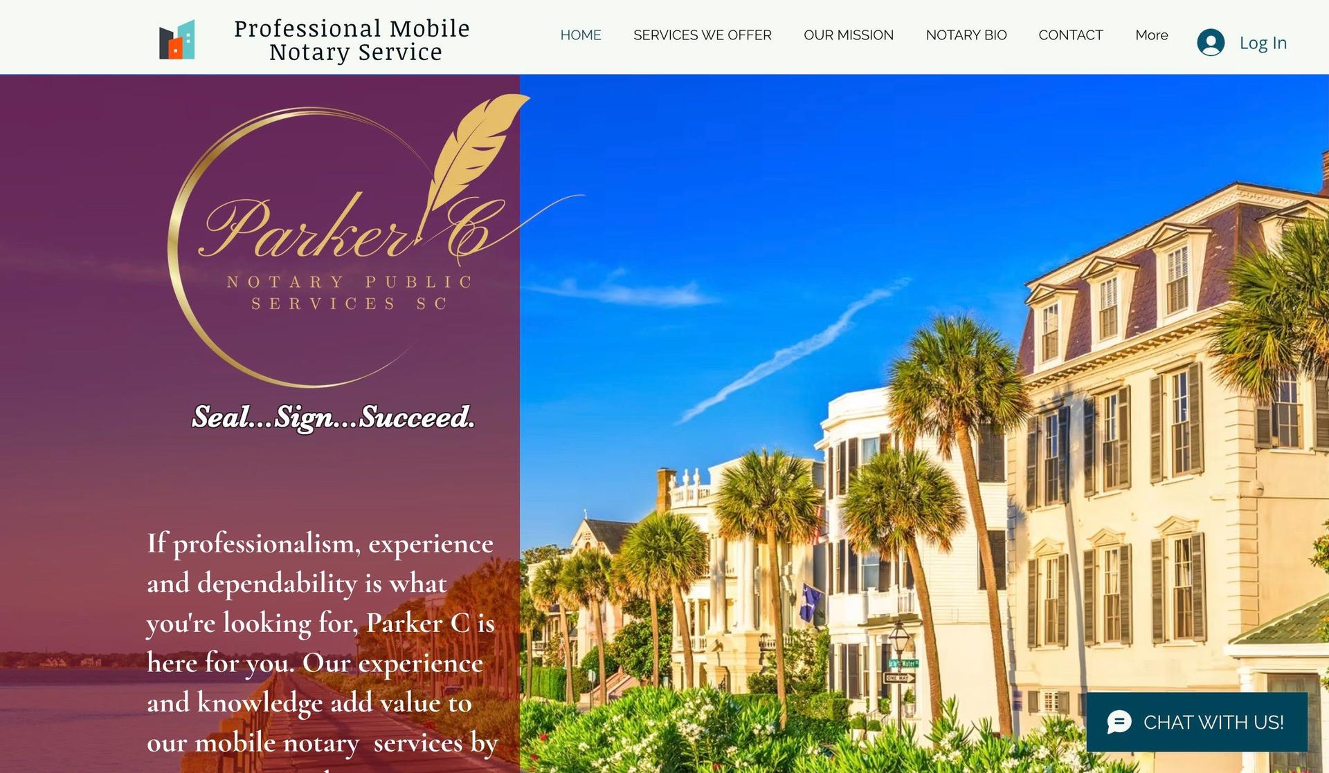 Parker C Notary SC-notary websites