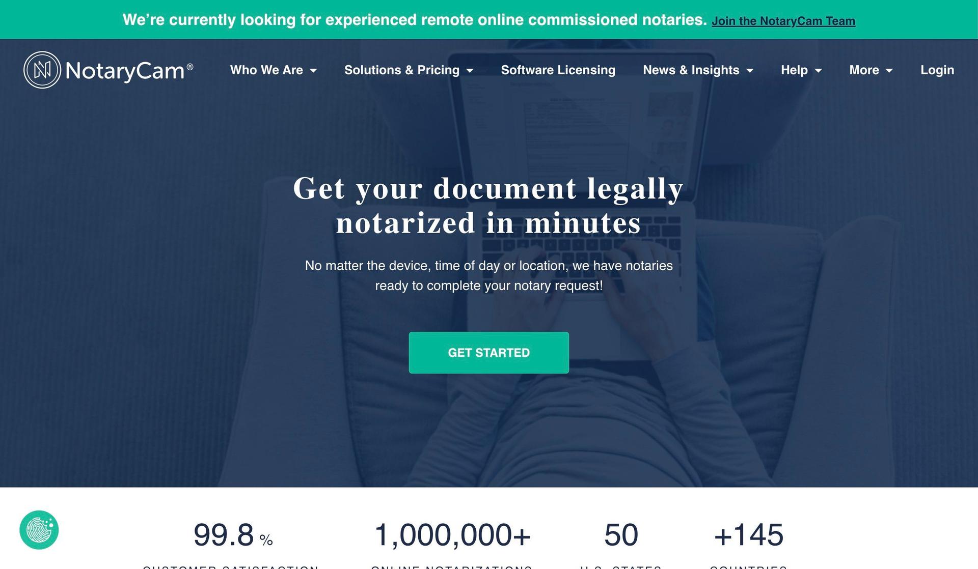 NotaryCam-notary websites