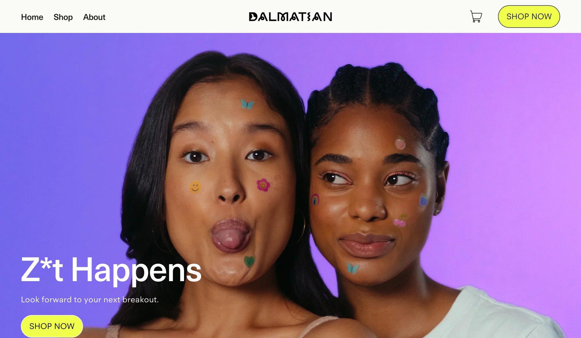 Shop Dalmatian-one product shopify stores