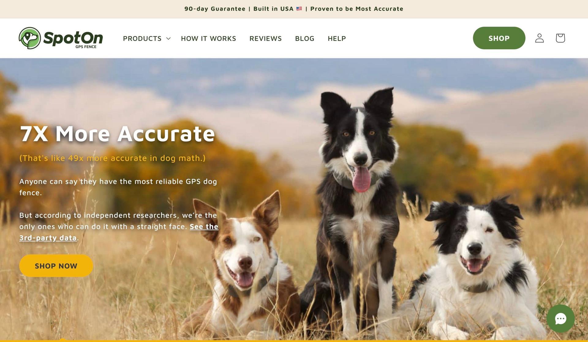 SpotOn Fence-one product shopify stores