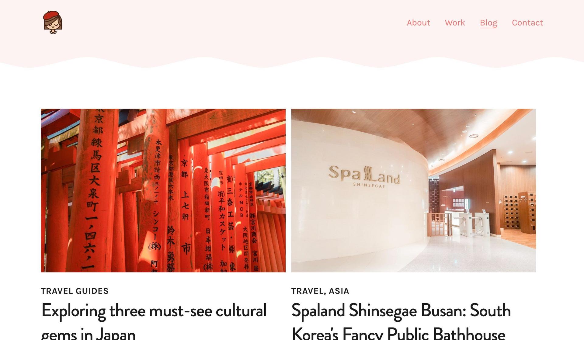 Kisty-personal blog examples
