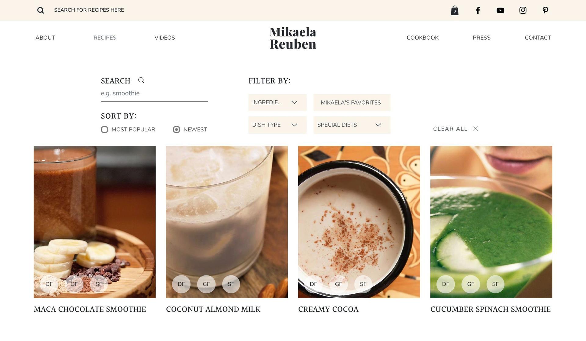 Mikaela Reuben-personal blog examples